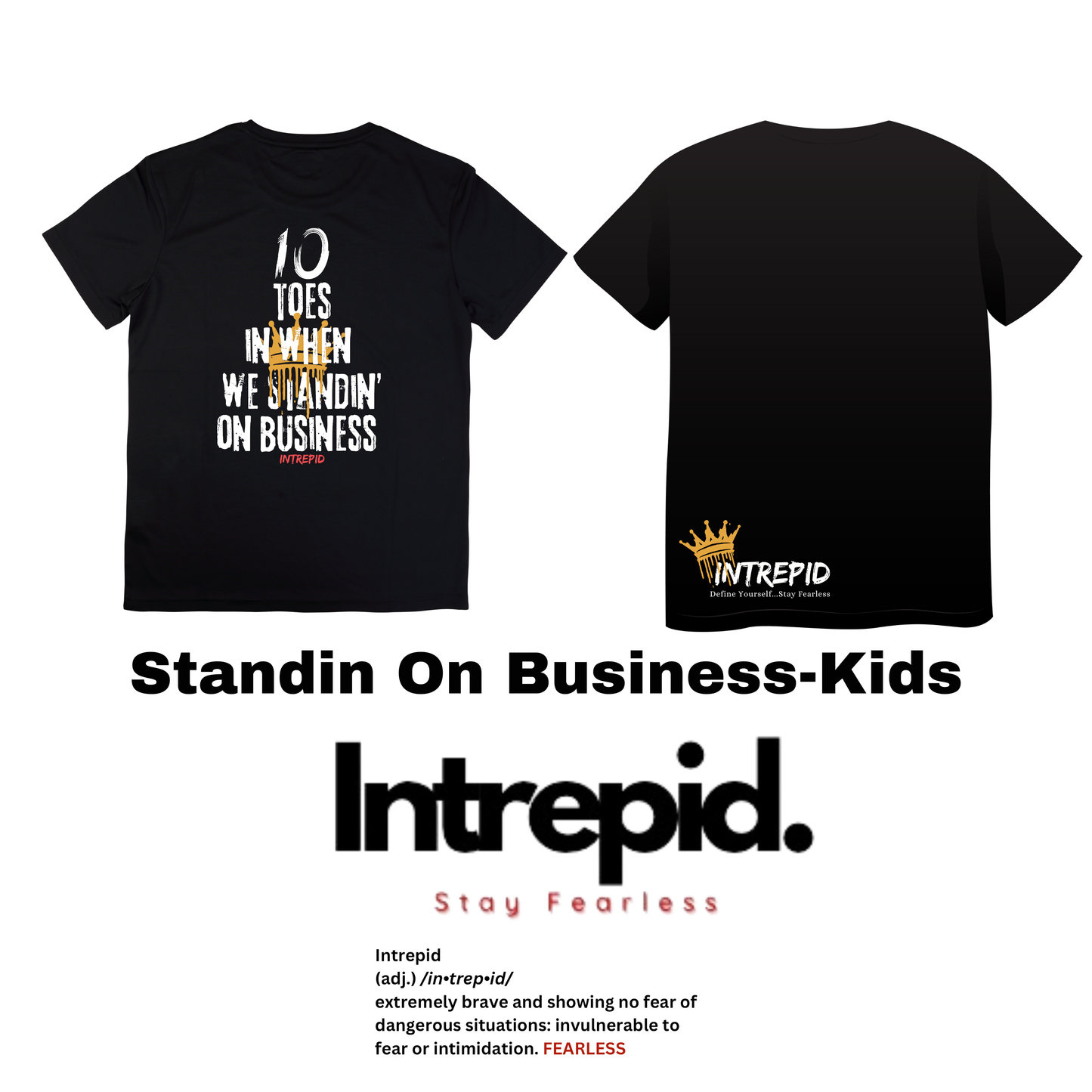 Kids Standin On Business