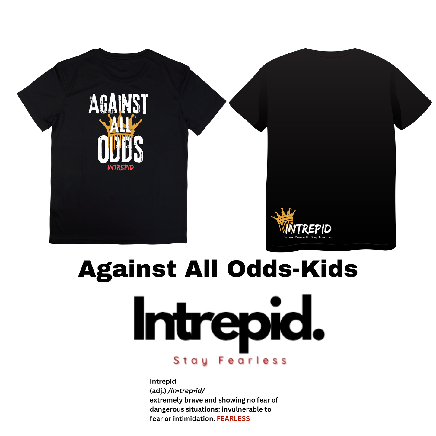 Against All Odds Kids T-Shirt
