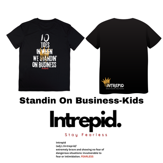 Kids Standin On Business